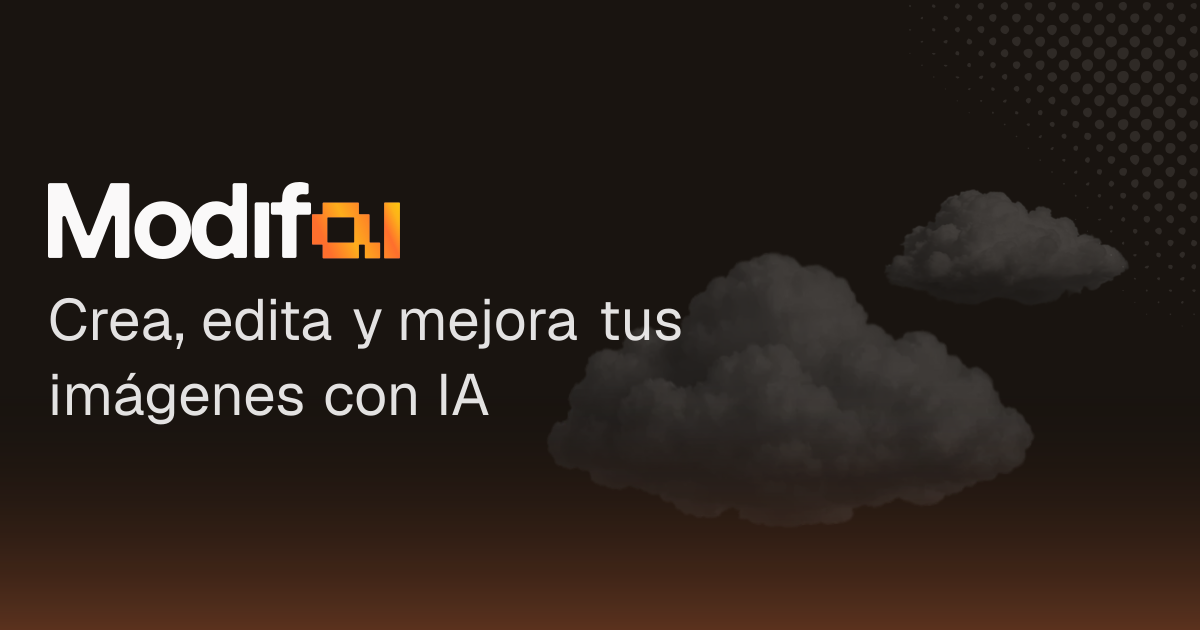 ModifAI — Crea, edita y mejora tus imágenes con IA